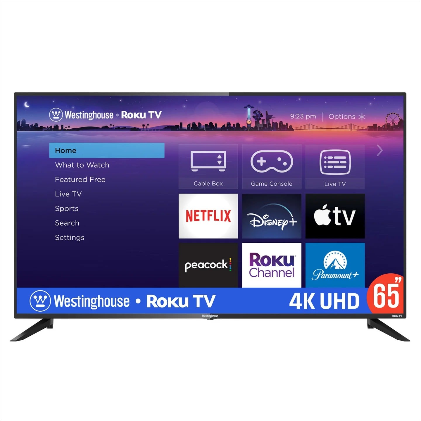 Westinghouse 65 Inch 4K UHD Roku Smart TV WR65UE4210 | USA | Westinghouse